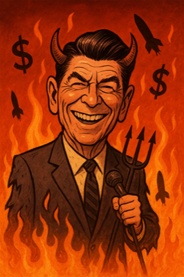 Ronald Reagan Corporate Takeover